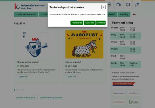 Zobrazit webové stránky Informační centrum Český Brod