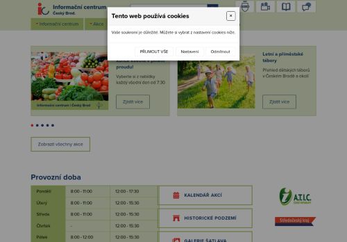 Zobrazit webové stránky Informační centrum Český Brod