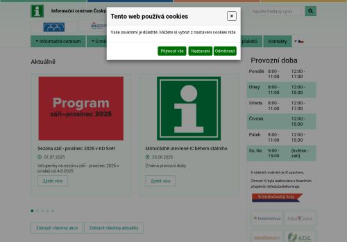 Zobrazit webové stránky Informační centrum Český Brod