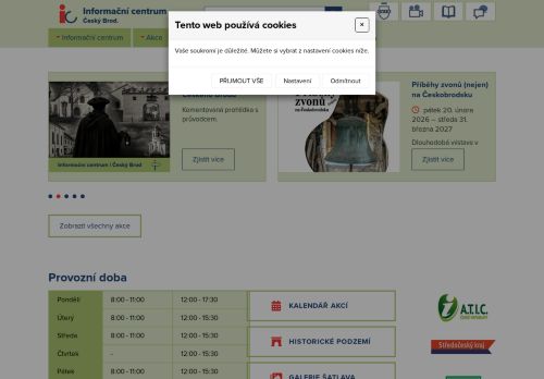 Zobrazit webové stránky Informační centrum Český Brod