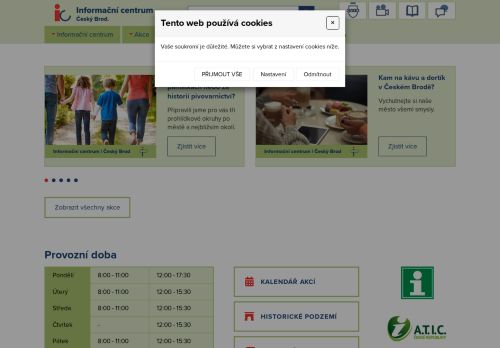 Zobrazit webové stránky Informační centrum Český Brod