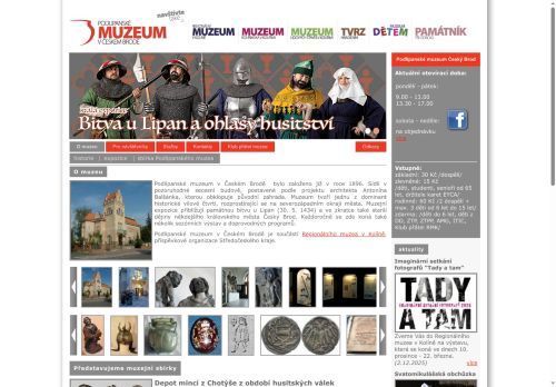 Zobrazit webové stránky Podlipanské muzeum Český Brod