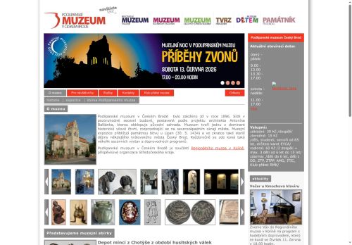Zobrazit webové stránky Podlipanské muzeum Český Brod