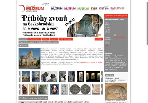 Zobrazit webové stránky Podlipanské muzeum Český Brod