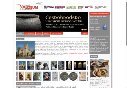 Zobrazit webové stránky Podlipanské muzeum Český Brod