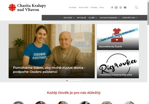 Zobrazit webové stránky Charita Kralupy nad Vltavou