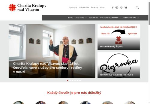 Zobrazit webové stránky Charita Kralupy nad Vltavou