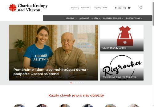 Zobrazit webové stránky Charita Kralupy nad Vltavou
