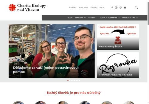 Zobrazit webové stránky Charita Kralupy nad Vltavou