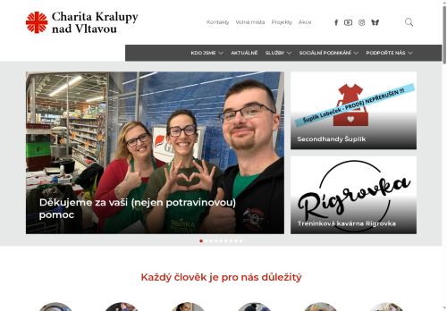 Zobrazit webové stránky Charita Kralupy nad Vltavou