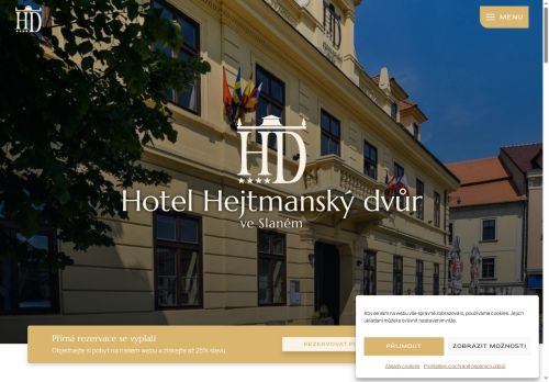 Zobrazit webové stránky Hotel Hejtmanský dvůr