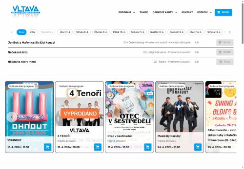 Zobrazit webové stránky Kulturní a společenské středisko Vltava