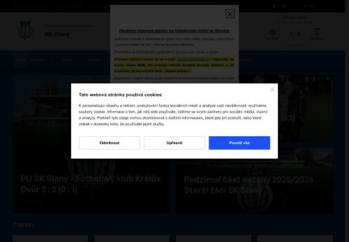 Zobrazit webové stránky SK Slaný