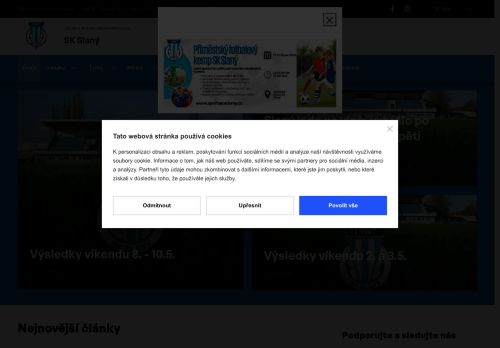Zobrazit webové stránky SK Slaný