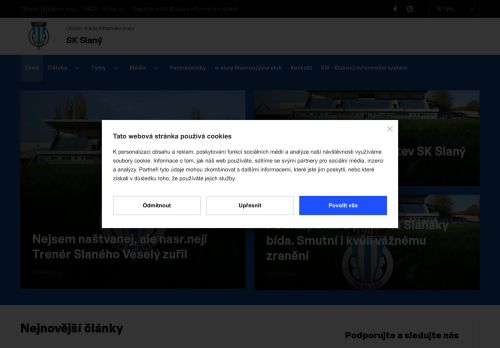 Zobrazit webové stránky SK Slaný