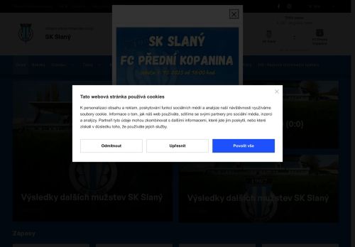Zobrazit webové stránky SK Slaný