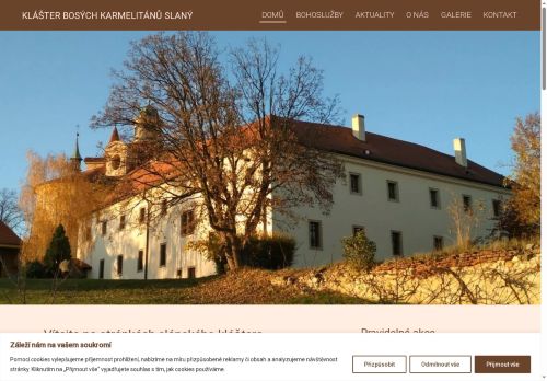 Zobrazit webové stránky Klášter bosých karmelitánů ve Slaném