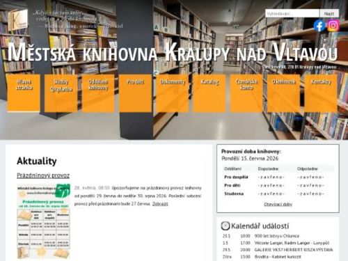Městská knihovna Kralupy nad Vltavou