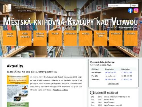 Městská knihovna Kralupy nad Vltavou