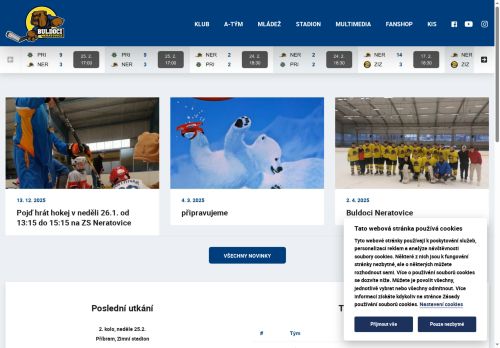 Zobrazit webové stránky Buldoci Neratovice