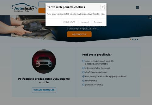 Zobrazit webové stránky Autoslužby Český Brod