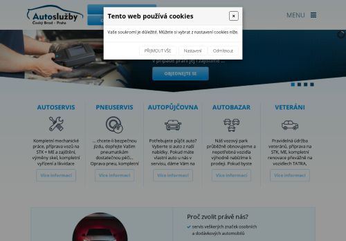 Zobrazit webové stránky Autoslužby Český Brod