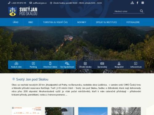 Obecní úřad Svatý Jan pod Skalou