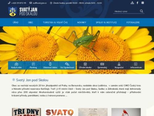 Obecní úřad Svatý Jan pod Skalou