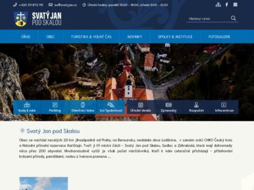 Obecní úřad Svatý Jan pod Skalou