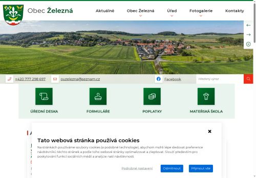 Zobrazit webové stránky Obecní úřad Železná