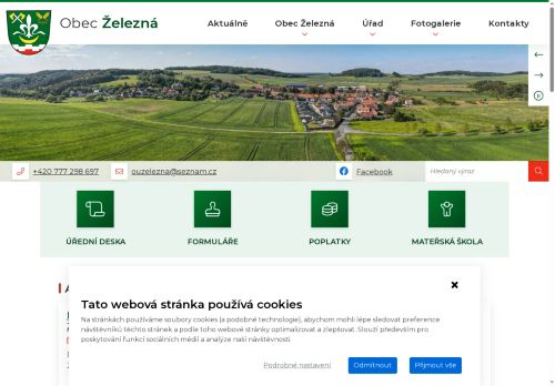 Zobrazit webové stránky Obecní úřad Železná