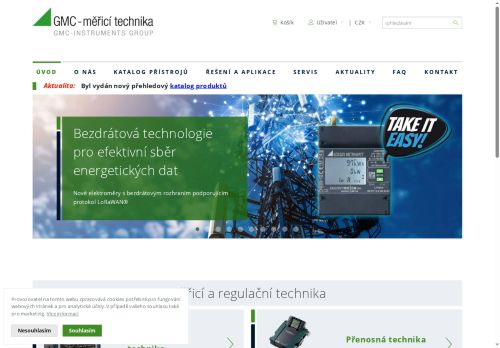 Zobrazit webové stránky GMC - měřicí technika, s.r.o.