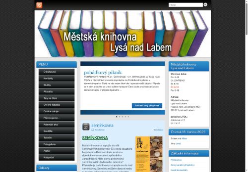 Zobrazit webové stránky Knihovna Lysá nad Labem