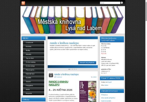 Zobrazit webové stránky Knihovna Lysá nad Labem