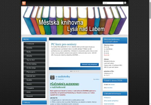 Zobrazit webové stránky Knihovna Lysá nad Labem