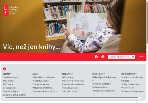 Zobrazit webové stránky Knihovna Lysá nad Labem