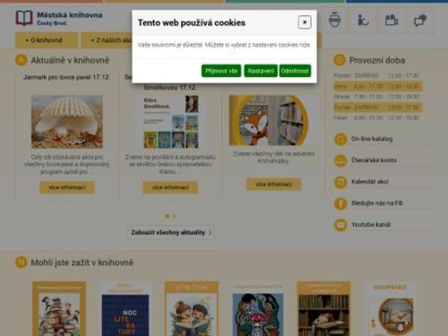 Městská knihovna Český Brod