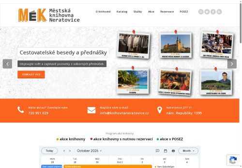 Zobrazit webové stránky Městská knihovna Neratovice