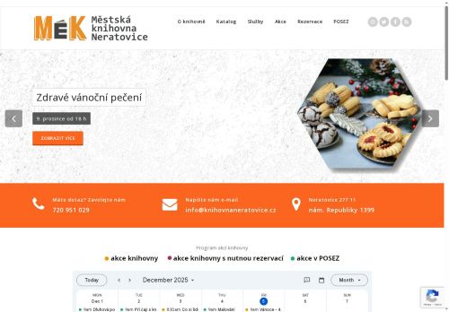 Zobrazit webové stránky Městská knihovna Neratovice