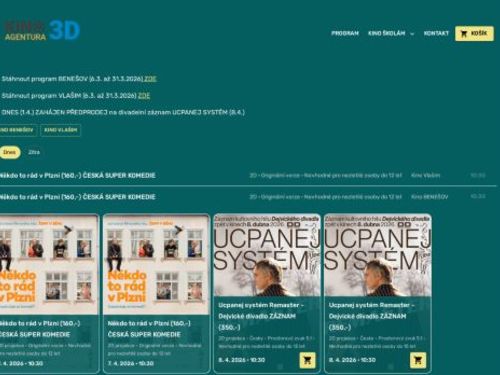 3D kino Benešov