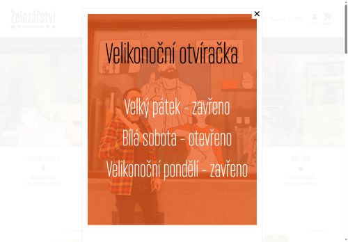 Zobrazit webové stránky Železářství Český Brod