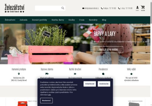 Zobrazit webové stránky Železářství Český Brod