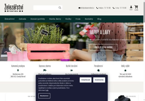 Zobrazit webové stránky Železářství Český Brod