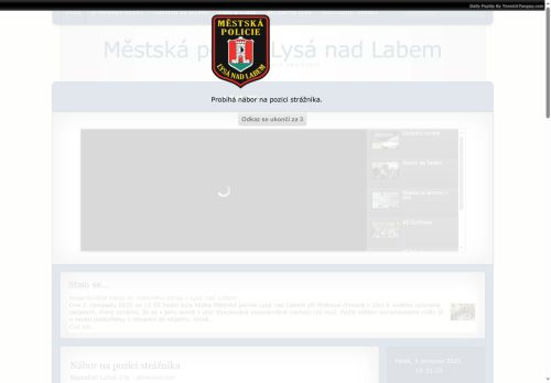 Zobrazit webové stránky Městská policie Lysá nad Labem
