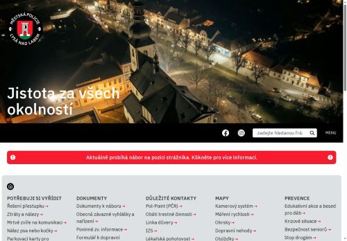 Zobrazit webové stránky Městská policie Lysá nad Labem