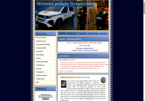 Zobrazit webové stránky Městská policie Neratovice