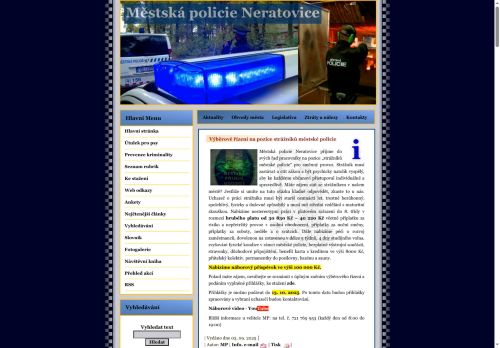 Zobrazit webové stránky Městská policie Neratovice