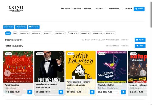 Zobrazit webové stránky Kino Lysá nad Labem