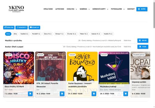 Zobrazit webové stránky Kino Lysá nad Labem