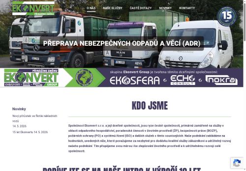 Ekonvert s.r.o. nabízí práci na pozici Skladníci, obsluha manipulačních vozíků v obci Loděnice